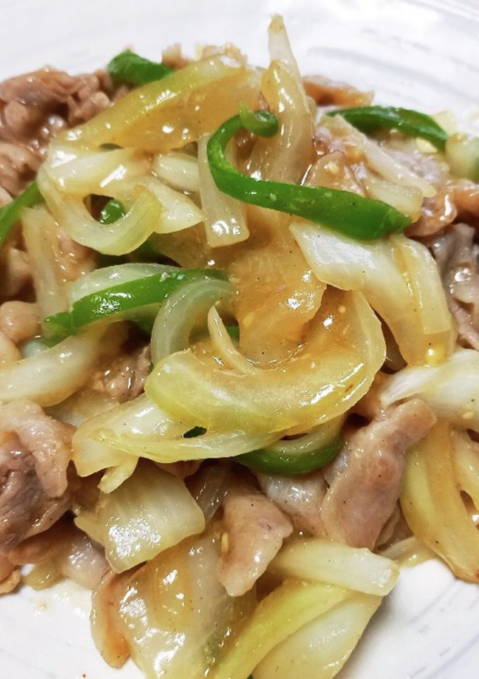 とろみが美味しい豚コマの野菜炒め-レシピのメイン写真