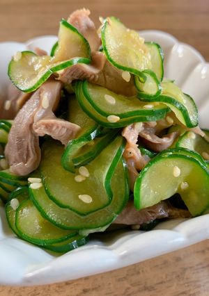 砂肝の酢の物-レシピのメイン写真