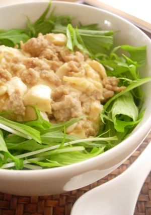 生姜香る豆腐丼-レシピのメイン写真