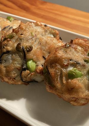 ☆ふわふわ自家製☆枝豆入りさつま揚げ-レシピのメイン写真