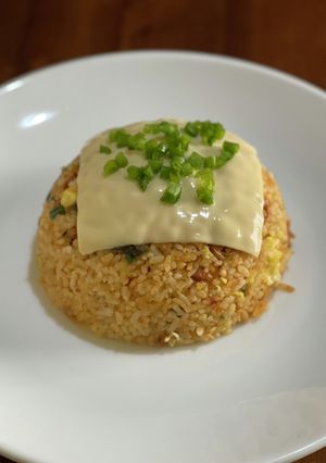 ドライ納豆キムチチーズ炒飯♪-レシピのメイン写真