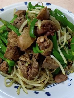 簡単☆鶏レバーの野菜炒め-レシピのメイン写真