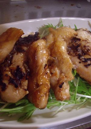 ヘルシーでおいしい☆鶏ささみの生姜焼き-レシピのメイン写真