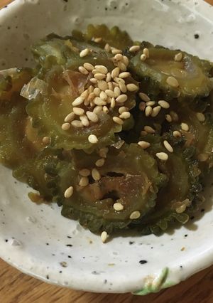 ゴーヤの佃煮-レシピのメイン写真