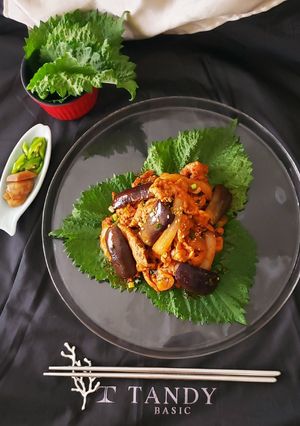 茄子入り豚肉炒め～上手い簡単焼き肉-レシピのメイン写真