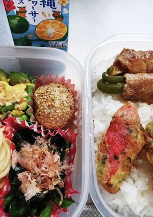 旦那弁当（8/18）-レシピのメイン写真