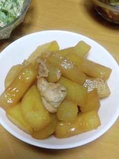 冬瓜を鶏もも肉とトロトロ炒め煮-レシピのメイン写真