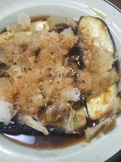 焼き茄子 おろしぽん酢-レシピのメイン写真