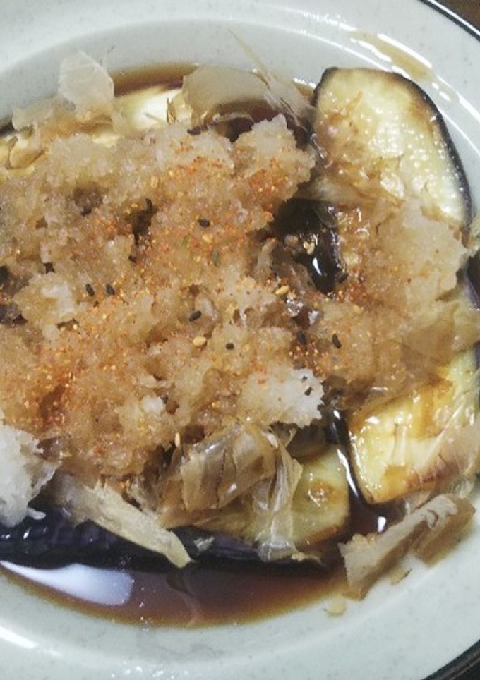 焼き茄子 おろしぽん酢-レシピのメイン写真