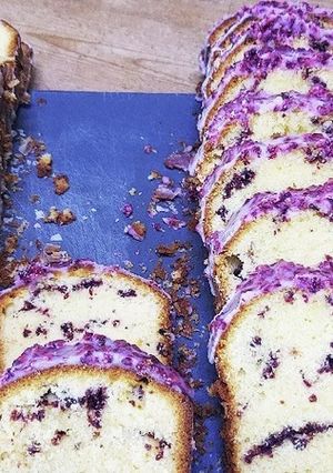 レモンと木苺のアイシングケーキ-レシピのメイン写真