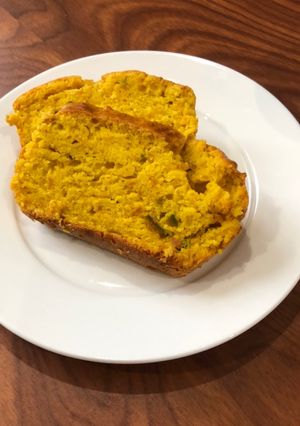 HM使用☆ふんわりかぼちゃのケーキ-レシピのメイン写真