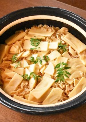 たけのこの炊き込みご飯（めんつゆ）-レシピのメイン写真