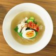 鶏ササミでヘルシーあっさり水冷麺