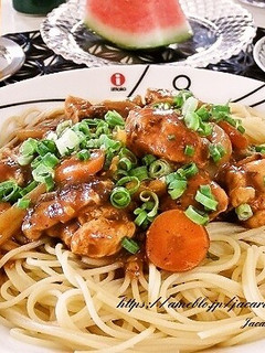 カレーパスタ-レシピのメイン写真