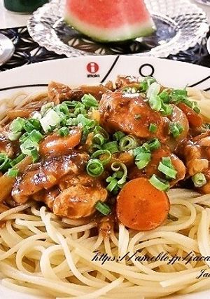 カレーパスタ-レシピのメイン写真