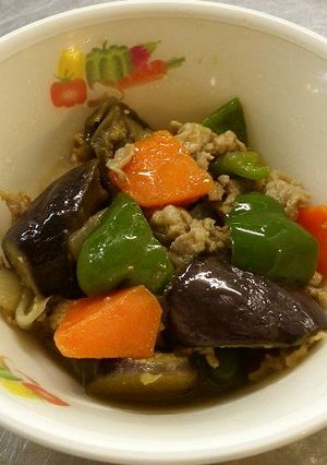 豚肉と揚げなすの炒めもの★宇都宮学校給食-レシピのメイン写真