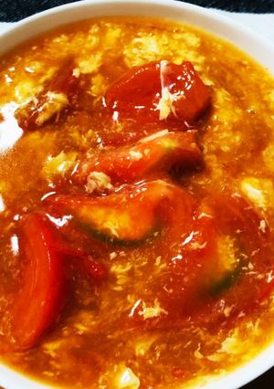 マルタイ棒ラーメンで辛ウマトマトラーメン-レシピのメイン写真