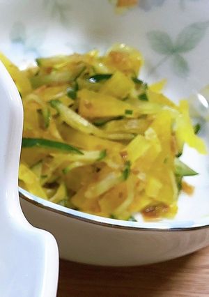 沢庵の鰹節あえ-レシピのメイン写真