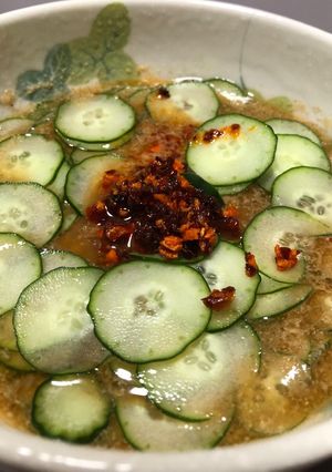ゴマ味噌きゅうりのそうめん-レシピのメイン写真