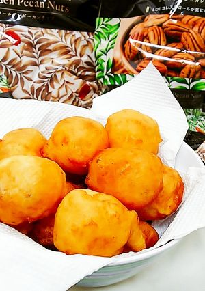 ピーカン豆腐ドーナツ-レシピのメイン写真