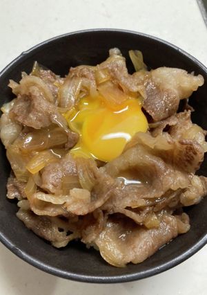 牛丼-レシピのメイン写真