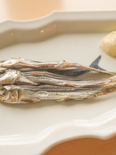 焼ウルメ丸干し~柚子胡椒マヨ添え~-レシピのメイン写真