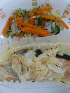鮭のホイル焼き☆給食メニュー-レシピのメイン写真