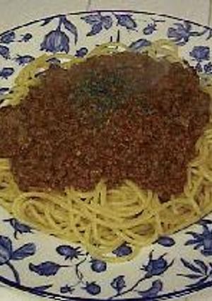ボローニャ風！本格的なパスタ・ボロネ－ゼ de Tanto!-レシピのメイン写真