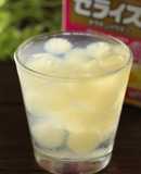 簡単！マスカットゼリー氷inソーダゼリー