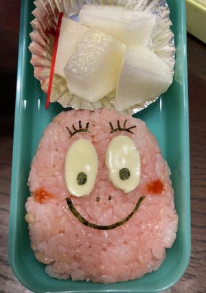 89キャラ弁　バーバパパ-レシピのメイン写真