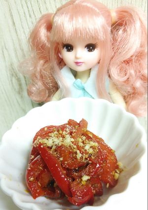 リカちゃん♡パプリカのきんぴら.*-レシピのメイン写真