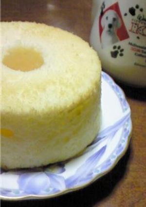 卵1個で♪簡単ミニミルクシフォンケーキ-レシピのメイン写真