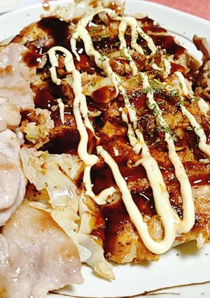 オートミールお好み焼き-レシピのメイン写真