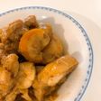 とりもも肉のマーマレード漬け焼き