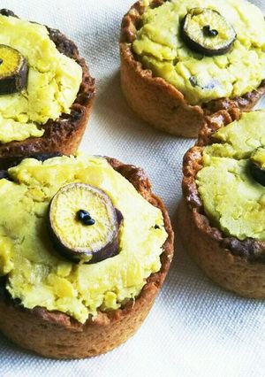 マフィン型でハニーポテトタルト♪-レシピのメイン写真