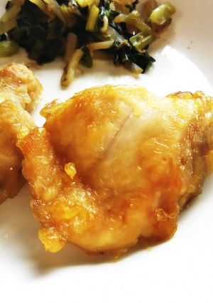 【保育園の給食】鶏肉の梅だれ和え-レシピのメイン写真