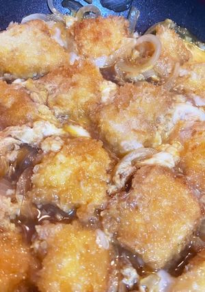 簡単カツ丼-レシピのメイン写真