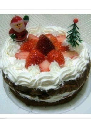 クリスマス★濃厚チョコレートケーキ-レシピのメイン写真