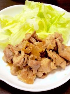 玉ねぎたっぷりの豚しょうが焼き-レシピのメイン写真