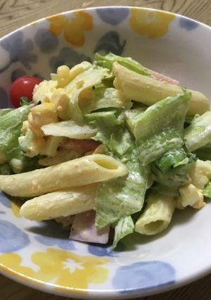 レタスのマカロニサラダ-レシピのメイン写真