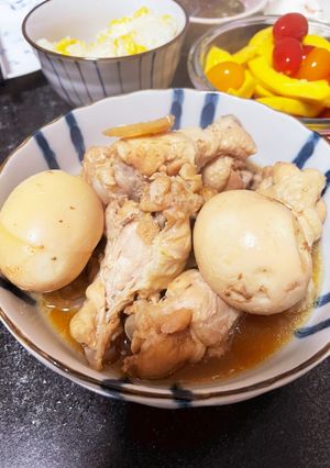 すき焼きのタレとお酢で！手羽元さっぱり煮-レシピのメイン写真