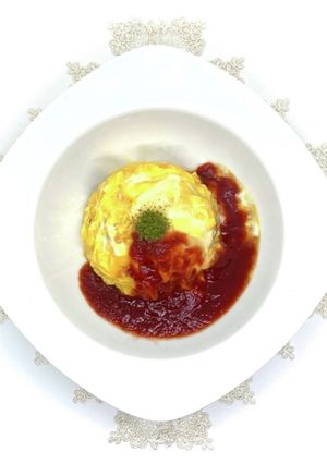 大人気！粉吹き芋とそぼろの本格オムライス-レシピのメイン写真