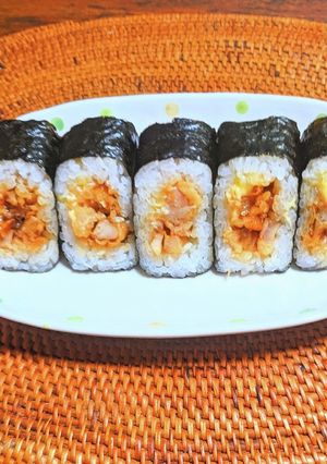 甘酢鶏唐揚げマヨネーズ巻き-レシピのメイン写真