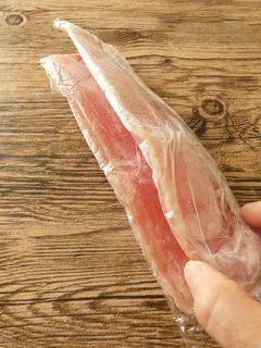ベーコンの保存は蛇腹冷凍がラクラク-レシピのメイン写真