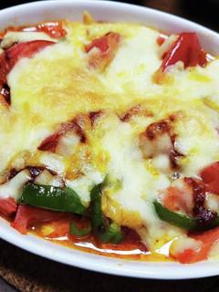 夏やさい消費!ミートソースチーズ焼き-レシピのメイン写真