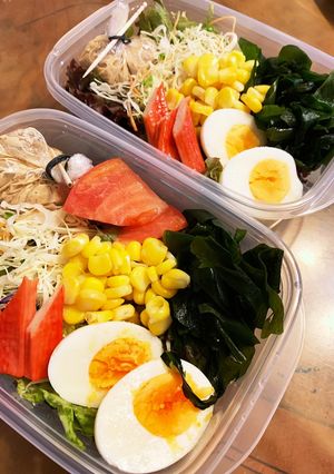 コンビニ風サラダパスタ！弁当…-レシピのメイン写真