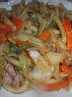 和風味の焼きうどん-レシピのメイン写真