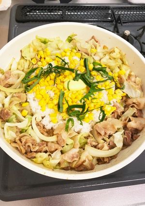 豚肉バターライス-レシピのメイン写真