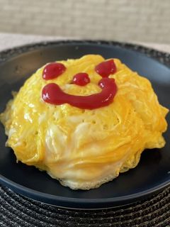 失敗しない✨のっけるだけの簡単オムライス-レシピのメイン写真