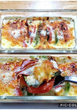 アボカドとズッキーニのトースターグラタン-レシピのメイン写真